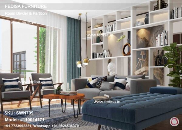 Mdf Wall Partition Hanging Curtain Room Divider Portable Partition Wall Decorative Partition Wall