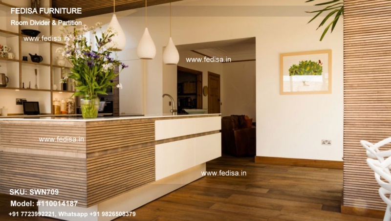 Salon Curtain Dividers Wooden Separator Portable Wall Divider Glass Partitions For Home