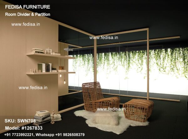 Collapsible Room Partition Shoji Room Divider Glass Partition For Living Room House Divider