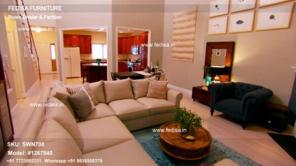 Bamboo Screen Indoor Sound Proof Partitions Door Separator Folding Door Partition