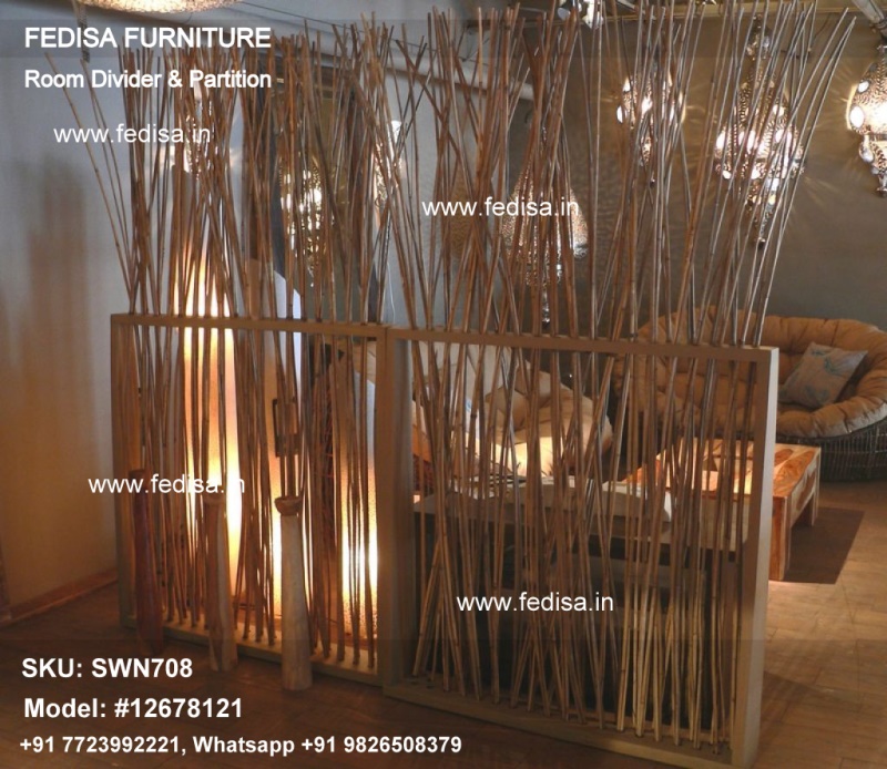 Low Room Divider Screens Hanging Curtain Room Divider Portable Partition Wall Decorative Partition Wall