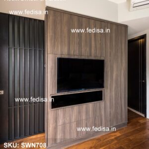 Kitchen Living Room Separator Temporary Wall Partition Wooden Screen Divider Rolling Room Divider