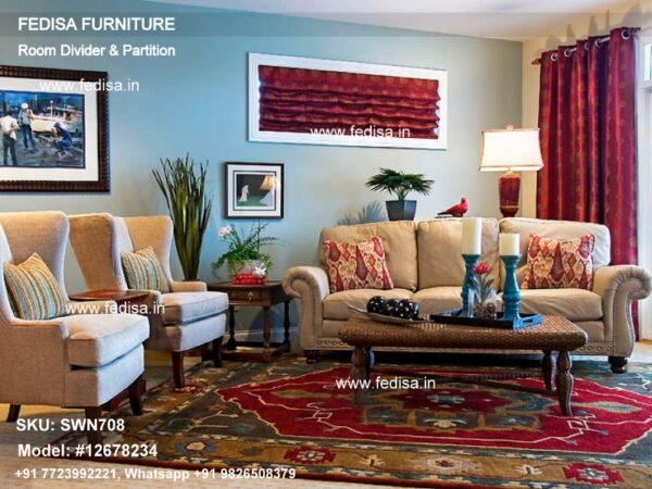 Modern Room Separator Bedroom Partition Single Panel Room Divider Inexpensive Movable Walls