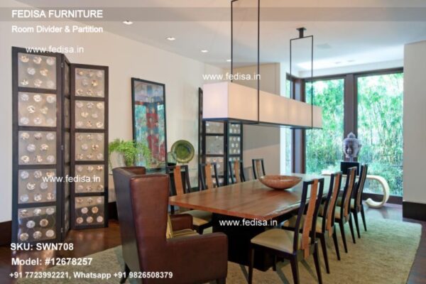 Modern Divider Wall Bamboo Partition Wall Hanging Divider Pvc Partition For Living Room