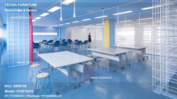 Metal Room Partition Room Divider Curtain Track Ceiling Mounted Room Dividers Moroccan Room Divider