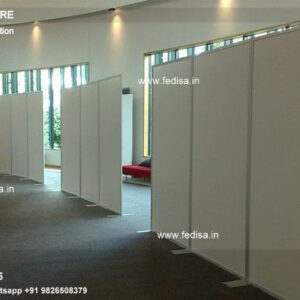 Curved Room Dividers Sound Proof Partitions Door Separator Folding Door Partition