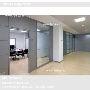 Small Room Separator Wooden Separator Portable Wall Divider Glass Partitions For Home