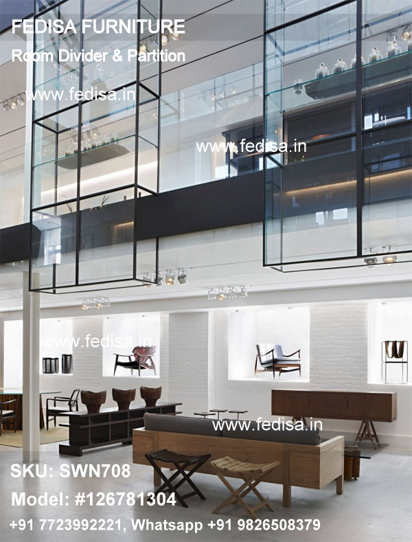 Low Wall Partition Sliding Door Partition Room Dividers Home Custom Room Divider