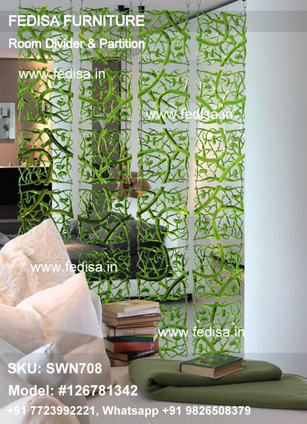 Retro Room Divider Screen Pvc Room Divider Sliding Wall Divider Dressing Room Divider