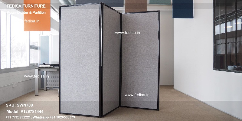 Versare Portable Privacy Screen Modern Partition For Living Room Bedroom Screen Divider Wall Divider With Door