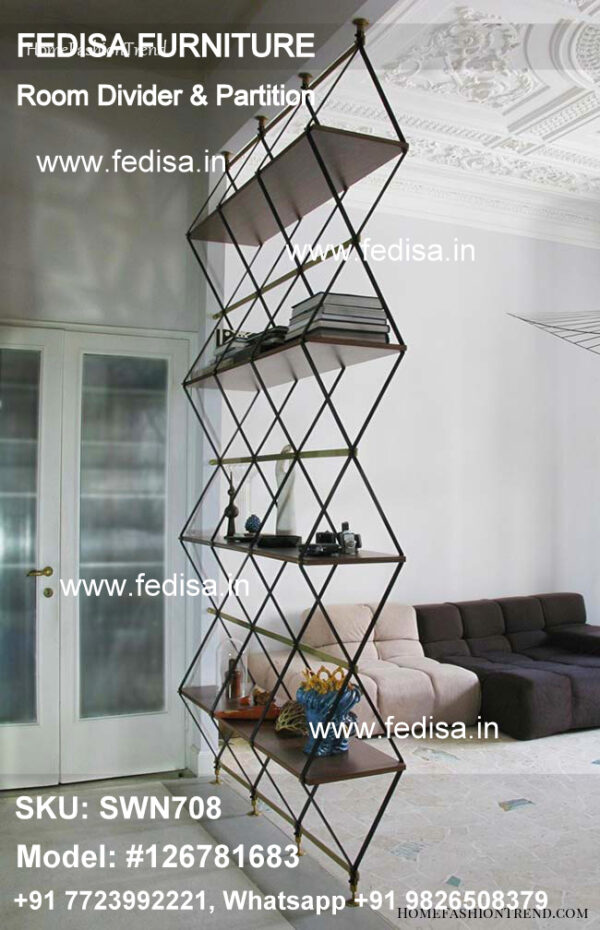 Slatted Room Divider Hanging Screen Room Divider Pallet Room Divider Living Room Dining Room Partition