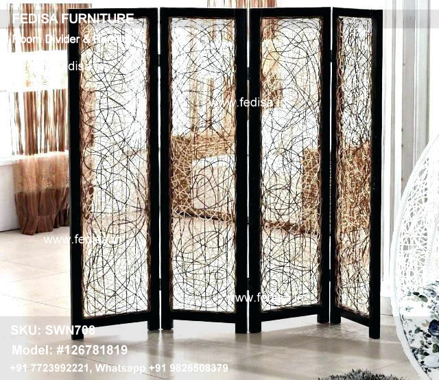 Cardboard Room Divider Diy Room Divider Stand Partition Between Living And Dining Wooden Partition For Pooja Room