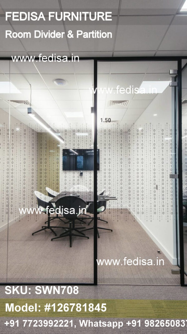 White Room Divider Screen Foldable Screen Divider Room Partition With Door Farmhouse Room Divider