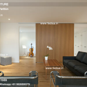 Sliding Soundproof Room Dividers Room Separator Wooden Shutter Room Divider Mcm Room Divider