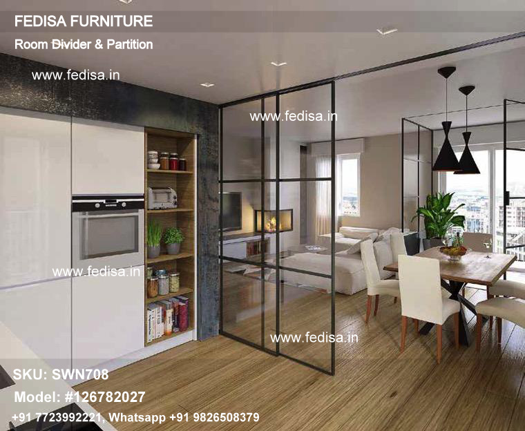 Floating Wall Room Divider Rustic Room Divider Low Room Divider Dining Room Partition