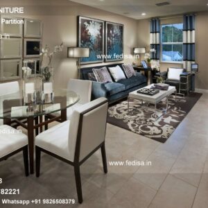 Splitting A Large Bedroom Into Two Glass Door Partition Privacy Divider Indoor Hall Partition With Tv Unit