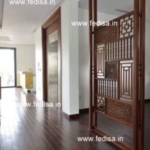 Bamboo Room Divider Curtain Room Separator Wooden Shutter Room Divider Mcm Room Divider