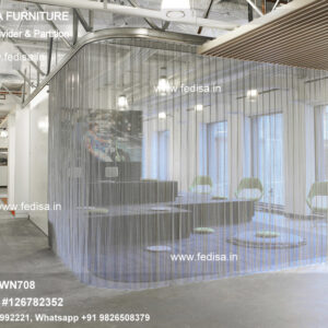 Hanging Divider Wall Foldable Screen Divider Room Partition With Door Farmhouse Room Divider