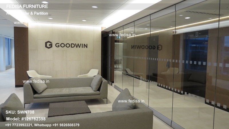 Glass Wall Separator Room Divider Track Sliding Panel Room Divider Plant Divider Wall