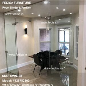 Room Glass Partition Room Divider Track Sliding Panel Room Divider Plant Divider Wall