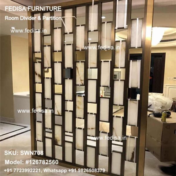Sorbus Room Divider Movable Room Dividers Panel Screen Room Divider Bookshelf Partition