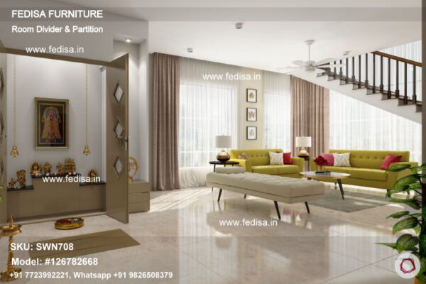 Tv Lounge And Drawing Room Partition Sliding Divider Room Divider Amart Hall Partition Wall