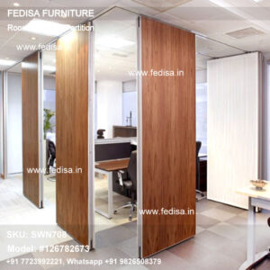 Soundproof Folding Room Dividers Sliding Panel Ceiling Mount Room Divider Wooden Room Divider Panels Folding Shoji Screen