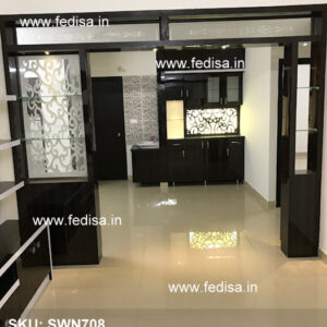 Giyano False Wall Partition Diy Room Partition Glass Panel Room Divider