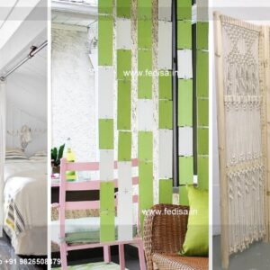 Foldable Room Separator Hanging Wall Dividers Curved Room Divider Portable Divider