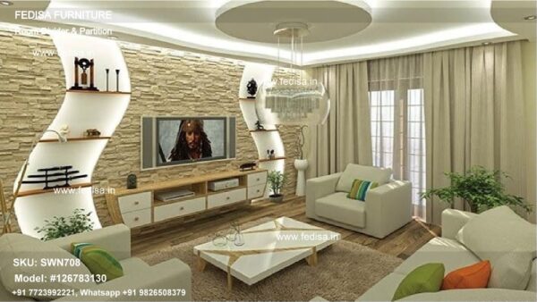 Living Room Cnc Partition Rustic Room Divider Low Room Divider Dining Room Partition