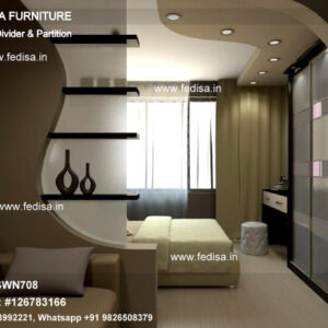 Ceiling Hung Room Divider Glass Door Partition Privacy Divider Indoor Hall Partition With Tv Unit