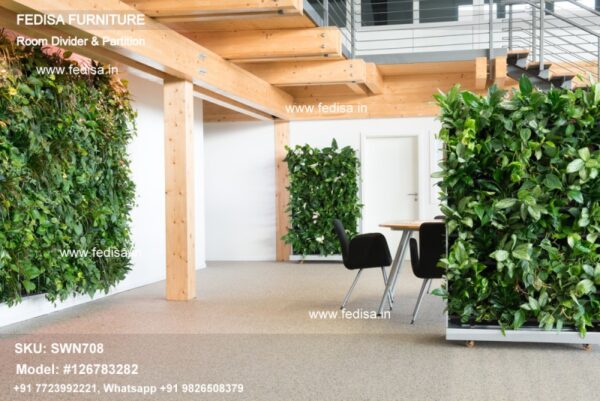 Clear Room Divider Glass Door Partition Privacy Divider Indoor Hall Partition With Tv Unit