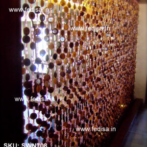 Glass Partition For Living Room And Dining Room Hanging Wall Dividers Curved Room Divider Portable Divider