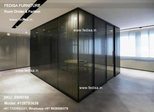 Comfort Room Divider False Wall Partition Diy Room Partition Glass Panel Room Divider