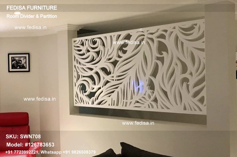 Gypsum Room Partition Hanging Wall Dividers Curved Room Divider Portable Divider