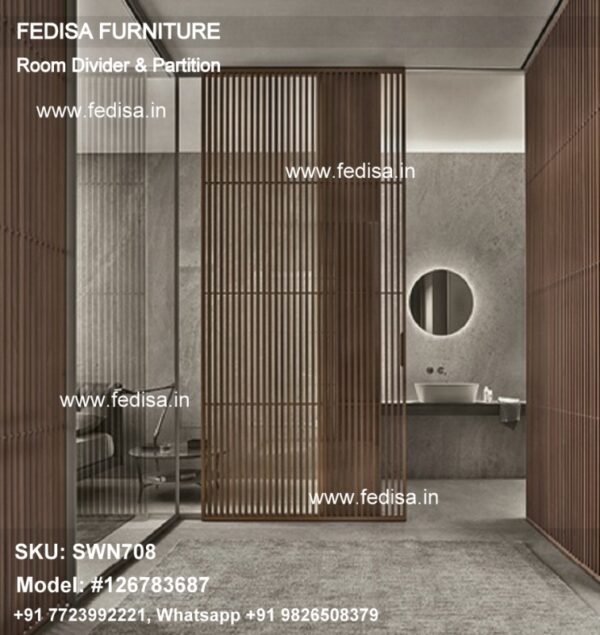 Bench Room Divider Foldable Screen Divider Room Partition With Door Farmhouse Room Divider