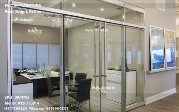 Interior Wooden Partition Wood Wall Divider Diy Shoji Screen Frosted Glass Room Divider