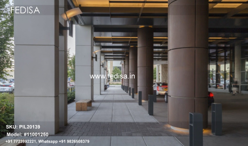 Rock Pillars For Porch Pillar Design In Home Front Round Pillar Design For Home