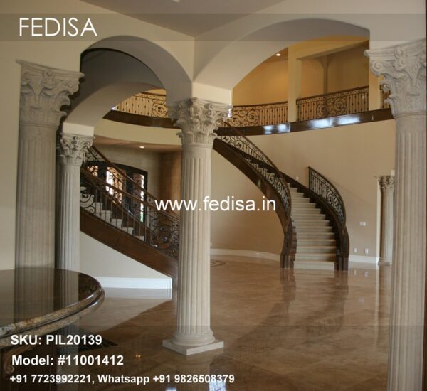 Reinforced Concrete Column Design Example Pillar Design In Home Front Round Pillar Design For Home