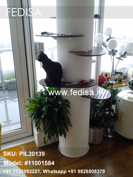 Doric Temple Design Square Pillar Design With Tiles Round Pillar Pop Design