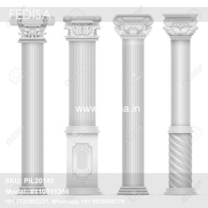 Modern Interior Columns Pillar Color Design Front House Round Pillar Design
