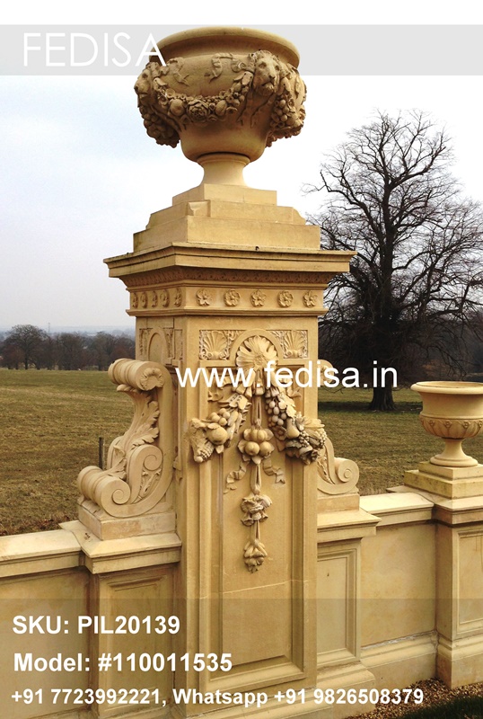 L Column Design House Pillar Painting Design Tiles Pillar Design