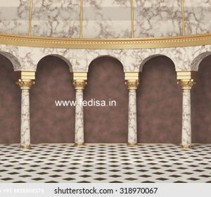 Pillar Design For Hall Round Pillar Painting Designs Pillar Elevation Design