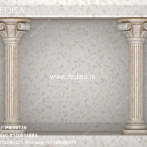 Round Cement Pillar Pillar Cladding Designs House Portico Pillar Design