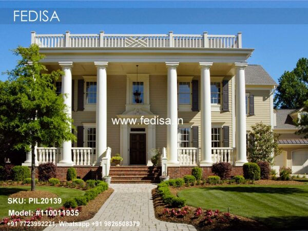 Front Door Entrance Pillars Pillar Design For Home Interiors Pillar Wood Design