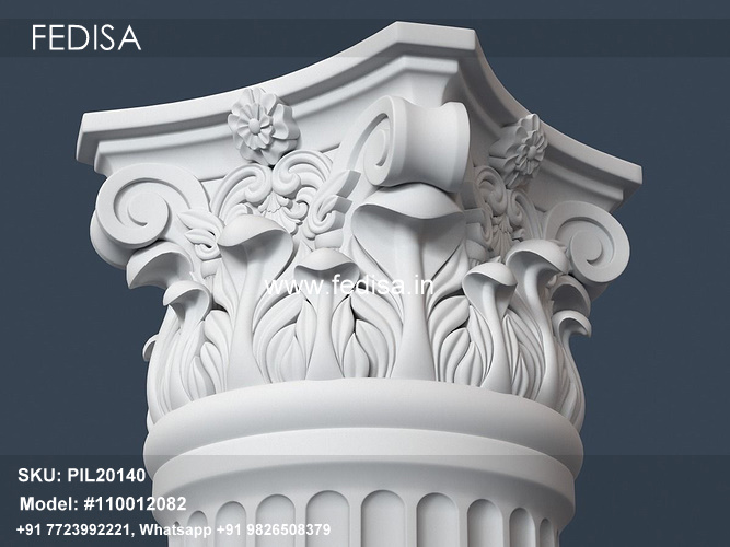 Precast Column Design Gypsum Pillar Design Square Pillar Design For Home