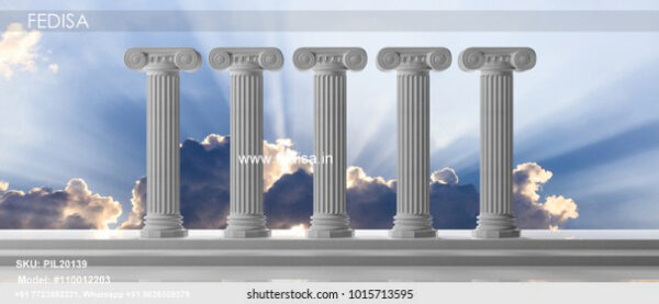 Design Of Concrete Pedestal For Steel Column Gypsum Pillar Design Square Pillar Design For Home