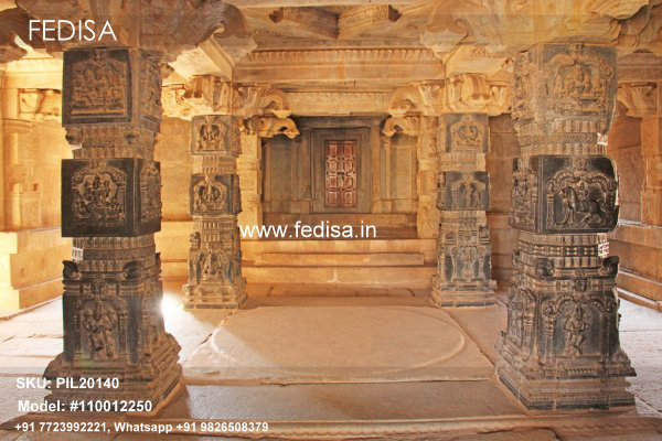 Design Of Round Pillar Wooden Pillar Design For Home Room Pillar Design