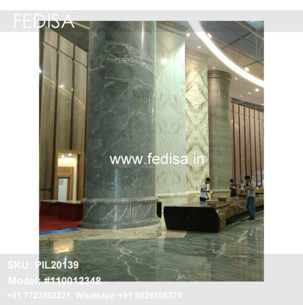 Dining Pillar Design Pop Design For Round Pillar Cnc Pillar Design