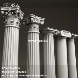 Portico Round Pillar Design Gol Pillar Ka Design Square Pillar Painting Designs